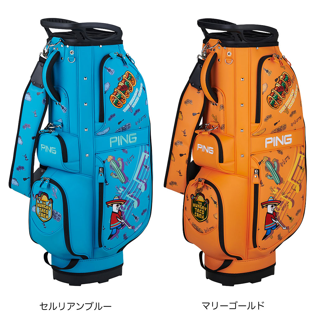 PING キャディバッグ（色：イエロー系）｜ゴルフ用バッグ｜ゴルフ