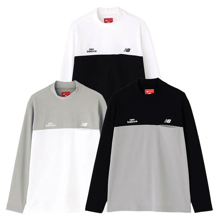 New Balance（ニューバランス） 長袖 モックネック プルオーバー