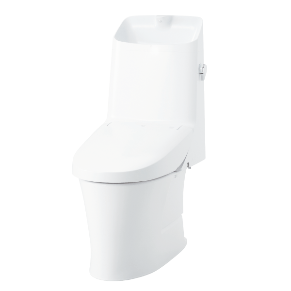 一体型便器 アメージュシャワートイレ(手洗付) 床上排水 ECO5 アクア