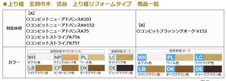 リフォームタイプ上り框 1900×90×165mm 1本入り AJ7723-7- カラーセレクションタイプ WOODONE ウッドワン  :AJ7723-7-xx:DIYをサポートする じゅうたす - 通販 - Yahoo!ショッピング