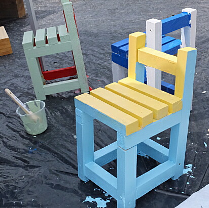 工作セット イス 椅子 いす ミニチェア DIYチャレンジセット 親子 ファミリーで楽しくＤＩＹ工作キット｜jyu-tus｜11
