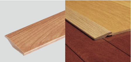 フロアー用見切り材 6mmタイプ 長さ1950mm 2本入 変性酢ビ系接着剤同梱