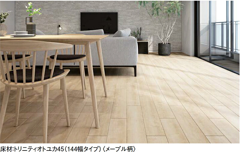 未使用床材ダイケン直張りオトユカフロア45／6ケースセット➕13枚 YB11745-XX お取り寄せ 直貼用 ダイケン オトユカフロア45 2 (147幅