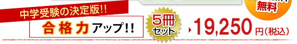 淑徳与野中学校直前対策合格セット