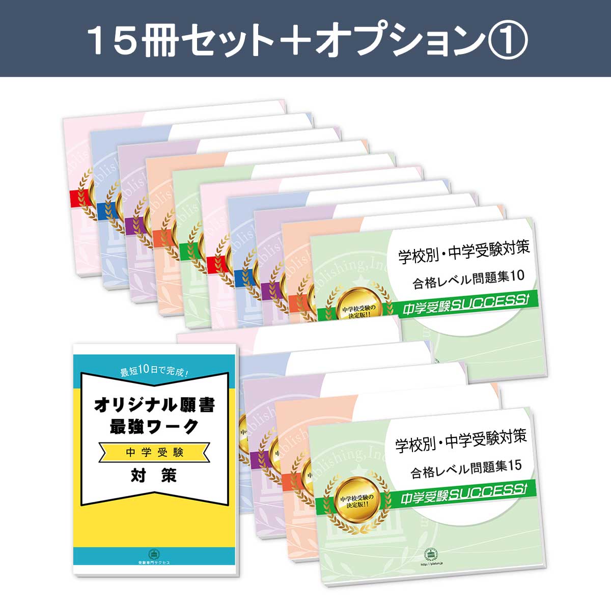 横浜国立大学附属横浜中学校・2ヶ月対策合格セット問題集(15冊) 中学 