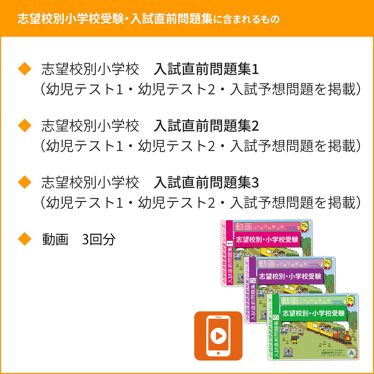 2027 星野学園小学校・入試直前問題集 過去問の傾向と対策 面接 家庭学習 送料無料 / 受験専門サクセス 関連画像4