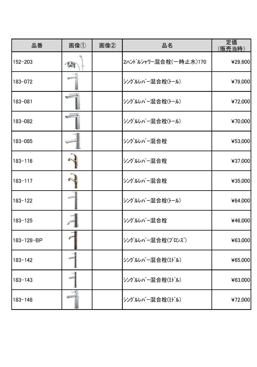 即日・当日出荷】カクダイ 183-148 洗面用シングルレバー混合栓 一般地