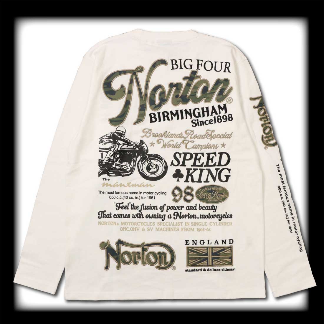 ノートン（NORTON） 服 長袖 Tシャツ カットソー 261n1102B マンクス 
