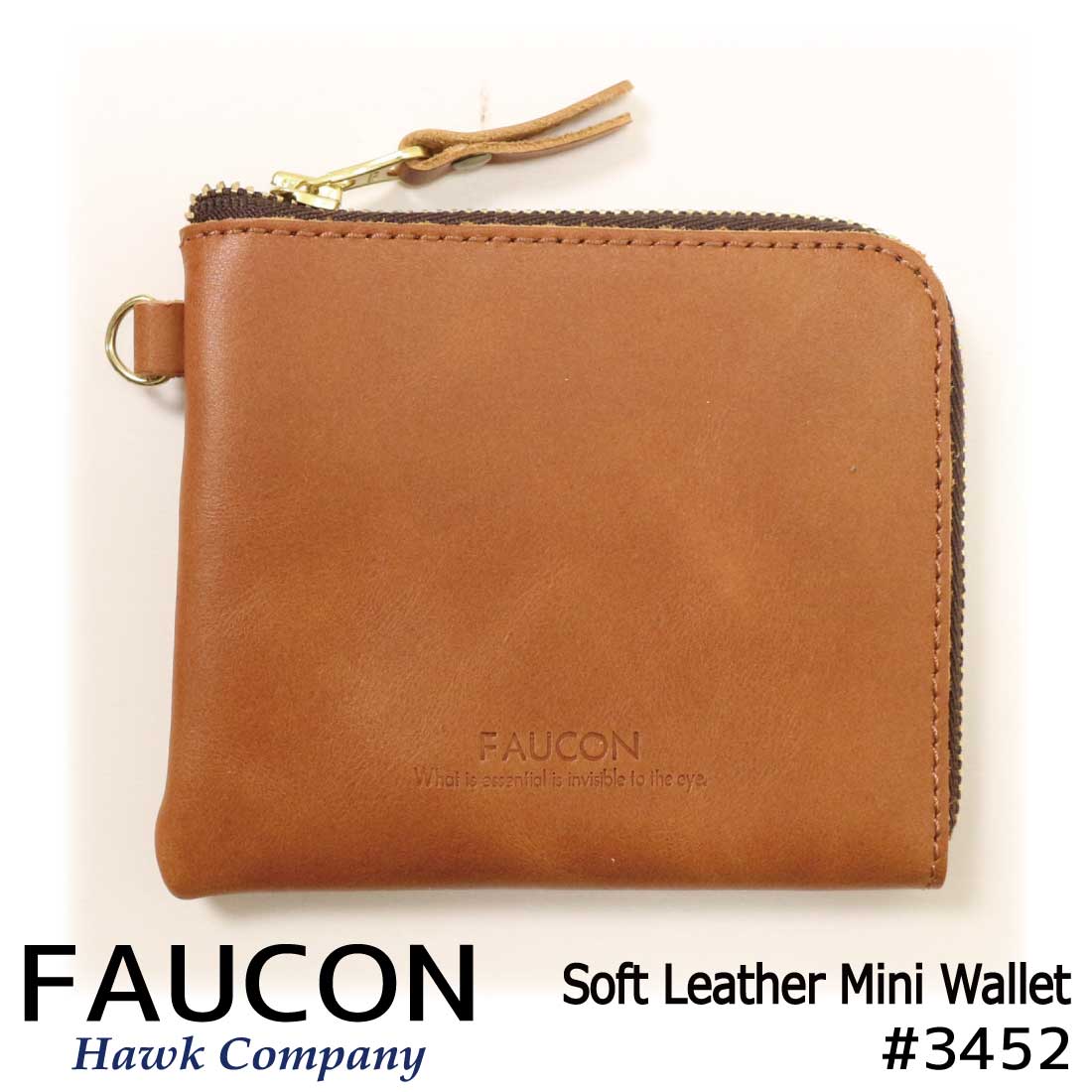 メール便発送 HawkCompany FAUCON 財布 3452 コンパクトレザーマルチウォレット...