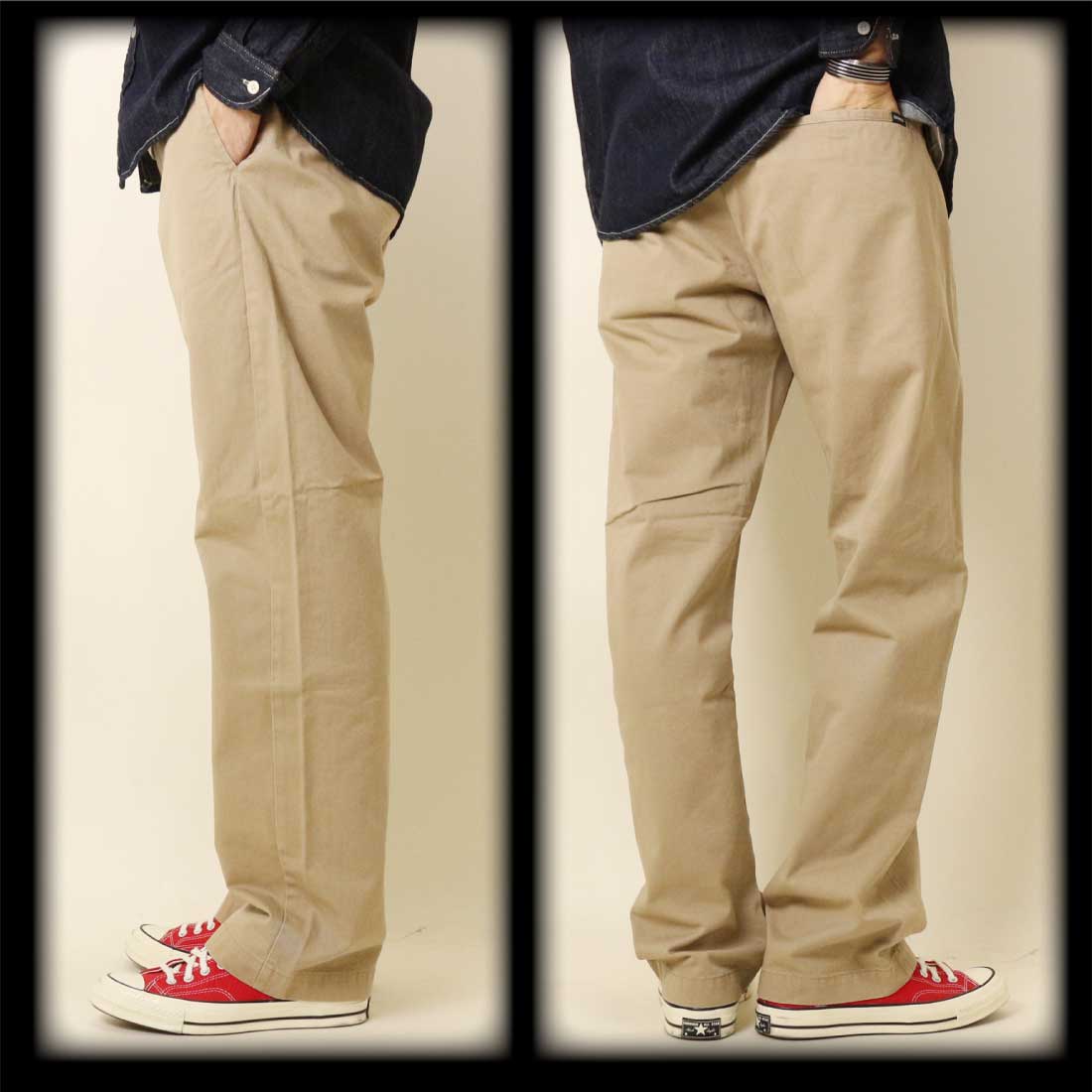 AVIREX アヴィレックス アビレックス ベーシック オフィサー チノパンツ 6126132  BASIC OFFICER PANTS メンズ ボトムス 783-4910007 AVIREX（アヴィレックス） アビレックス ベーシック オフィサー