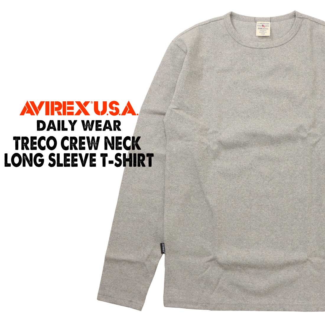 AVIREX（アヴィレックス） アビレックス デイリー 長袖 Tシャツ