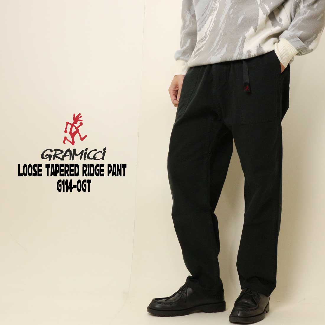 GRAMICCI（グラミチ） G114-OGT ルーズ テーパード リッジ パンツ