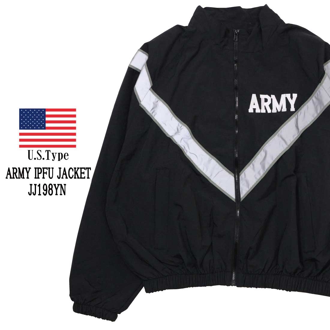 YMCLKY 米軍タイプ ARMY IPFUジャケット ジャージ ジャケット JJ198YN