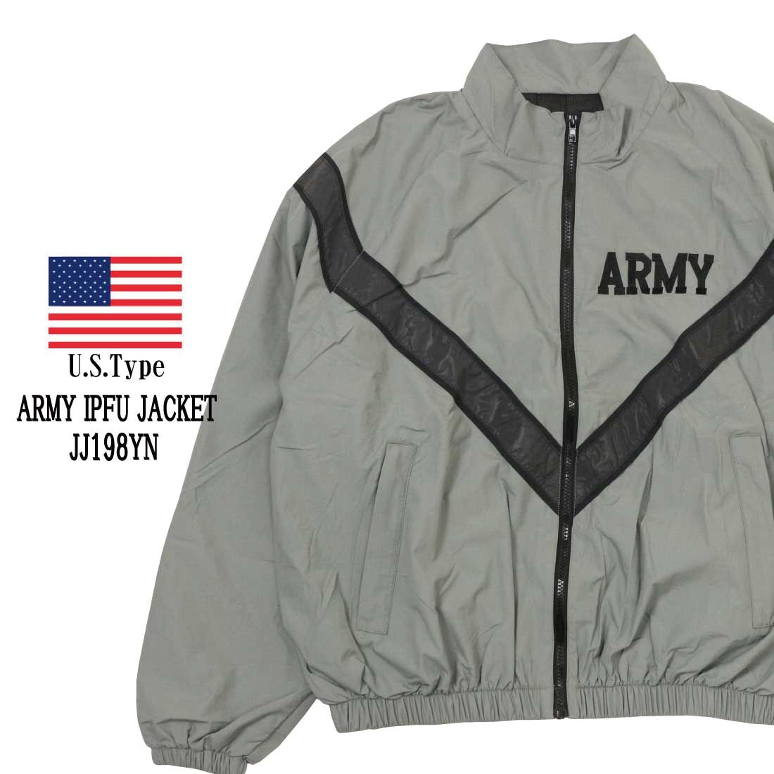 YMCLKY 米軍タイプ ARMY IPFUジャケット ジャージ ジャケット JJ198YN