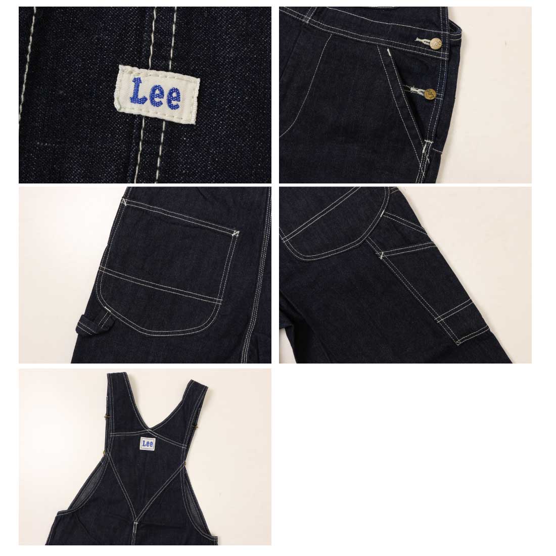 Lee（リー） DUNGAREES テーパード オーバーオール サロペット LL1184