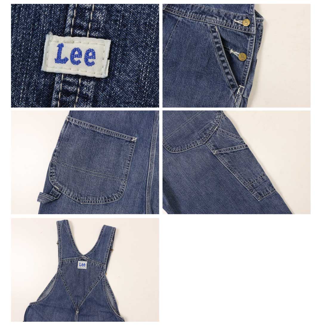 Lee（リー） DUNGAREES テーパード オーバーオール サロペット LL1184