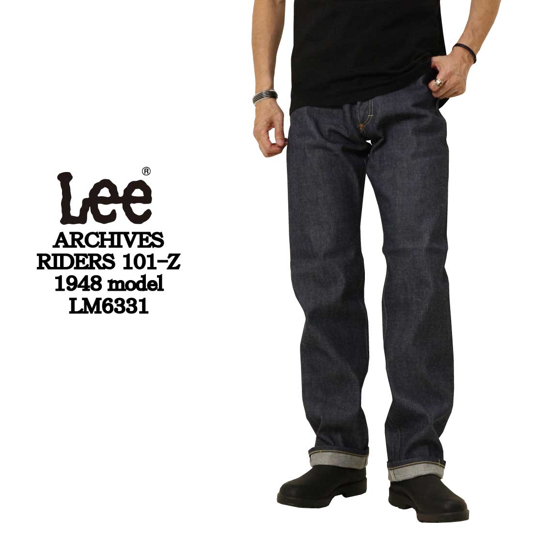 Lee（リー） ジーンズ デニム LM6331 ARCHIVES RIDERS 101-Z 1948