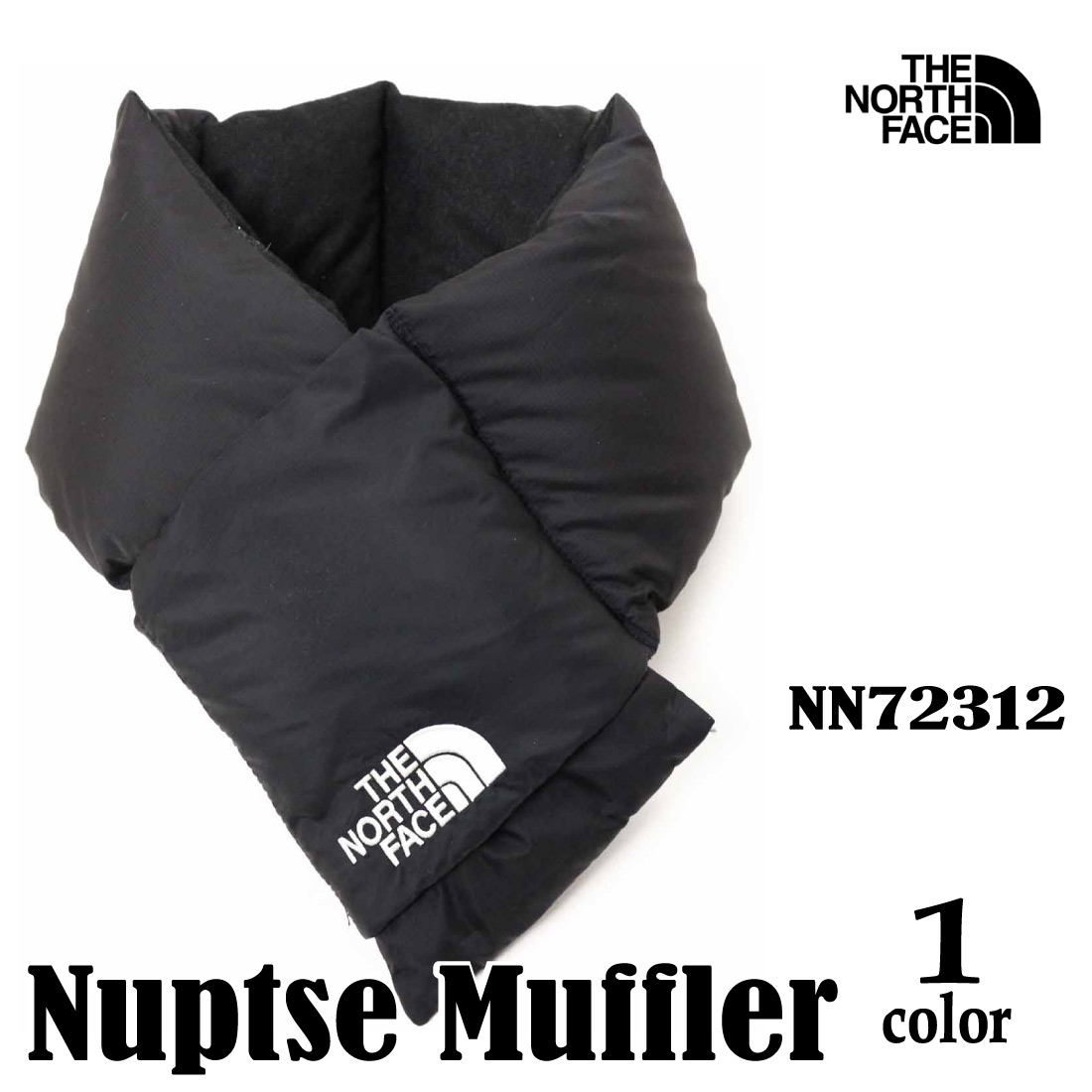 THE NORTH FACE ザ・ノース・フェイス NN72312 Nuptse Muffler ヌプシマフラー ゴールドウィン 正規販売店  アウトドア 小物 グッズ 男女兼用