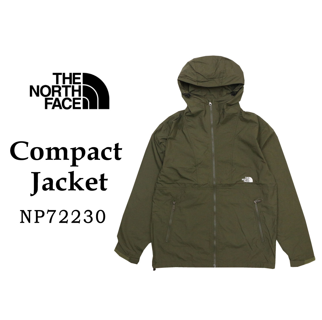 THE NORTH FACE ザ・ノース・フェイス Compact Jacket コンパクトジャケット NP72230 軽アウターアウトドア  シェルジャケット 撥水加工