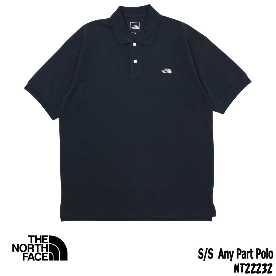 THE NORTH FACE メンズポロシャツ（色：ネイビー系）｜トップス