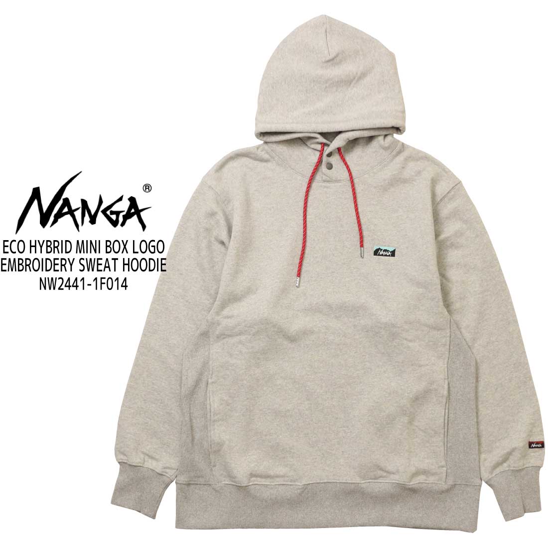 ☆新品タグ付き　NANGA ナンガ 長袖 パーカー NW2441-1F014 NANGA ナンガ 長袖 パーカー NW2441-1F014 エコハイブリッド ミニ