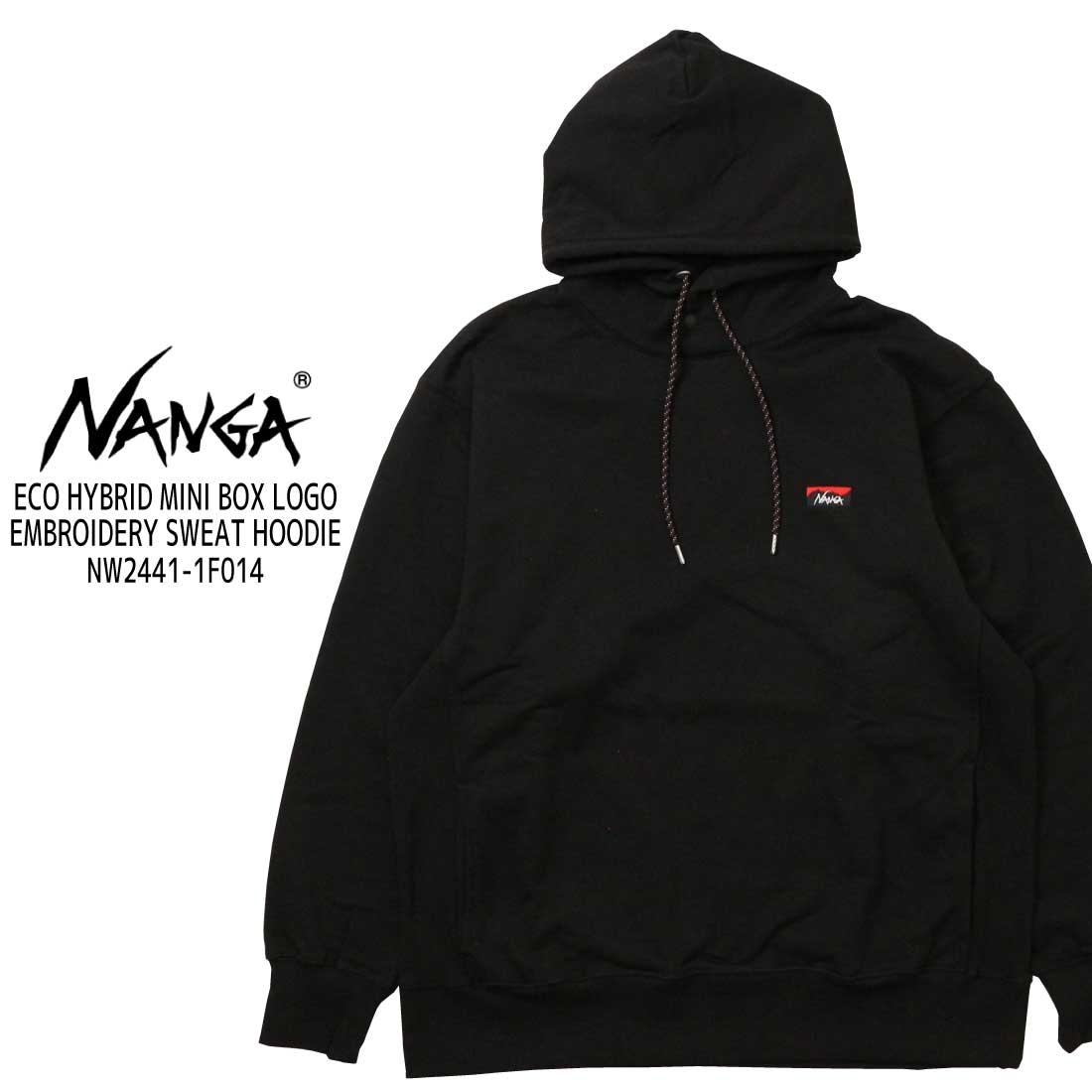☆新品タグ付き　NANGA ナンガ 長袖 パーカー NW2441-1F014 NANGA ナンガ 長袖 パーカー NW2441-1F014 エコハイブリッド ミニ