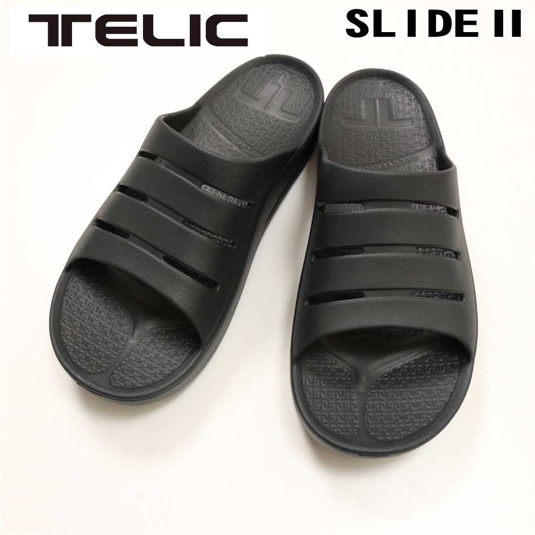 TELIC テリック サンダル スライド ツー リカバリーサンダル SLIDE 2 下北沢病院監修 メンズ カジュアル トレーニング 黒【通常商品】  :tl-slide2:K-Aiya - 通販 - Yahoo!ショッピング