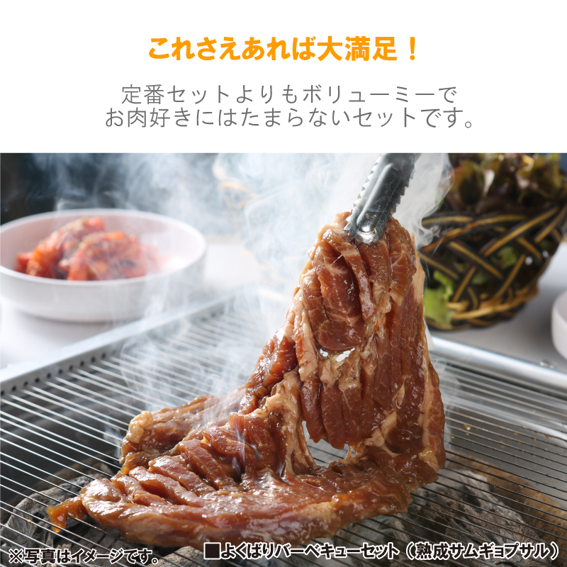 韓国料理 通販 バーベキュー セット 豚カルビ サムギョプサル チュクミ
