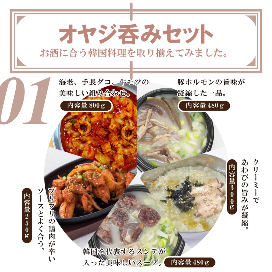 韓国料理 通販 おつまみセット