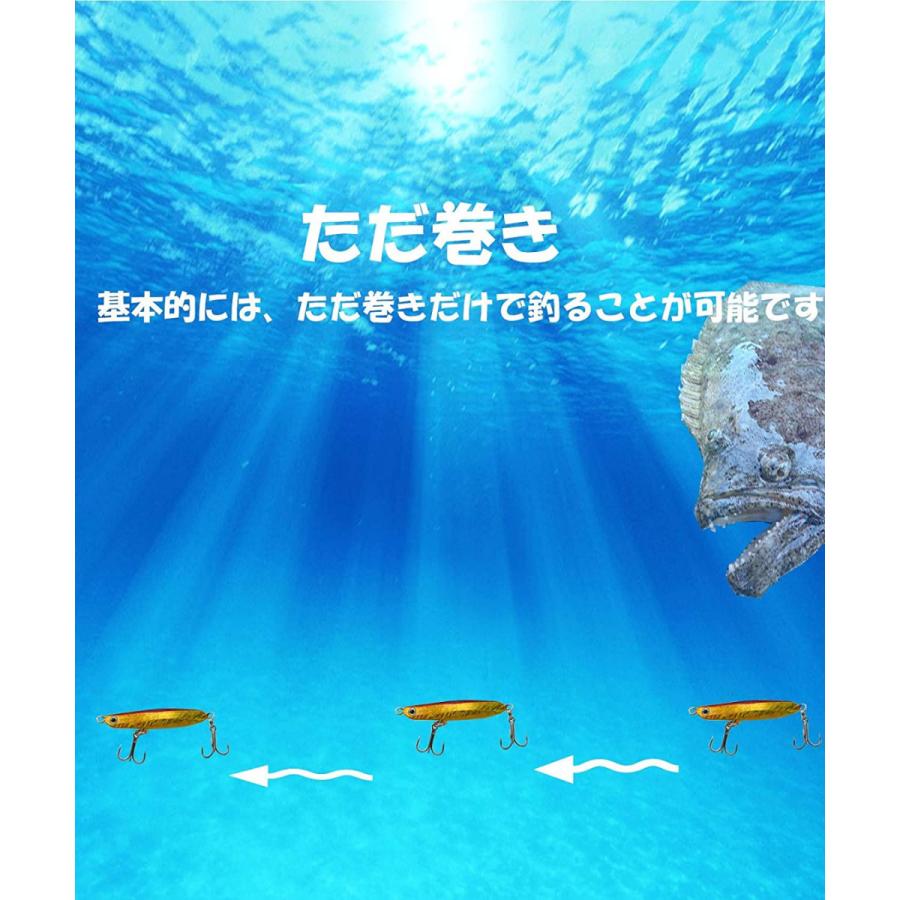 メタルジグ 30g メタルジグセット（5個セット）ヒラメ・マゴチ対応ルアーセット Blue Ocean｜k-blueocean｜05