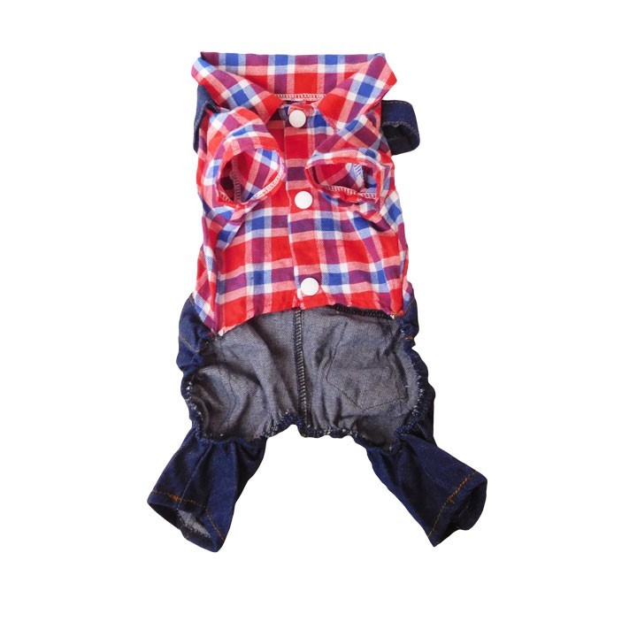 はっぴーDOG チワワ チワワ服 犬服 犬 ドッグウェア つなぎ ロンパース