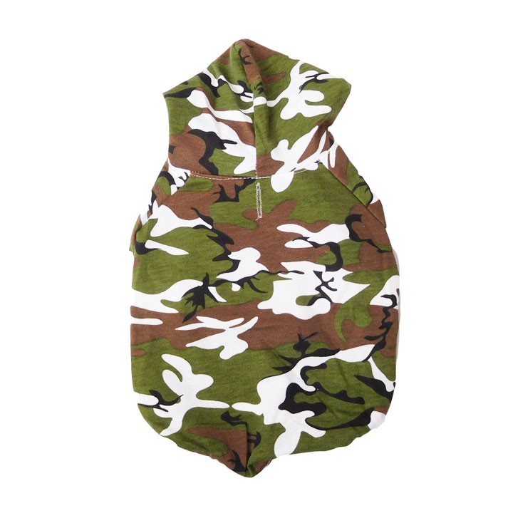 はっぴーDOG 迷彩柄 パーカー Tシャツ 犬服 トイプードル チワワ 犬 服