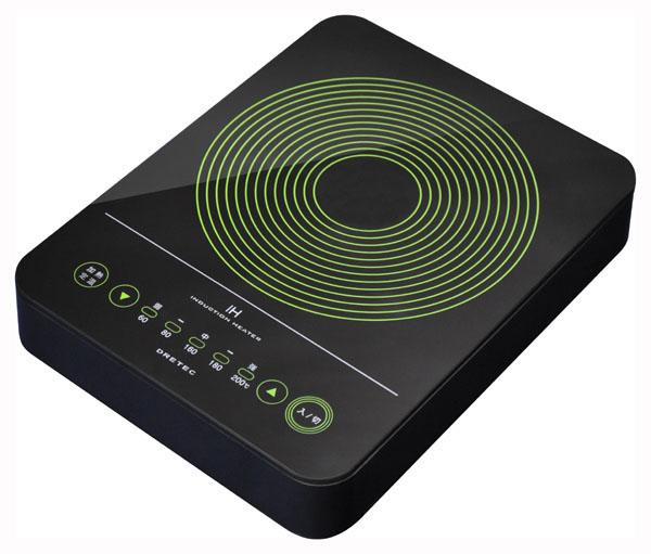 ドリテック ミニフラットIH調理器 DI-211 BK(ブラック) : キッチン