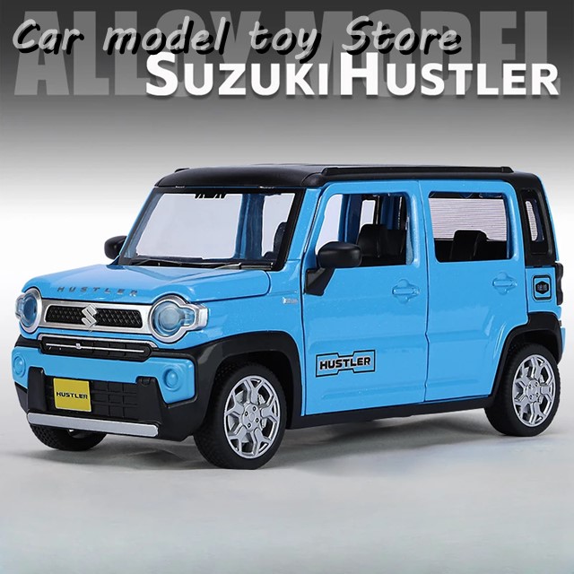 HUSTLER ミニカー 3色セット 楽天市場】1/64PLUS スズキ ハスラー NEW COLOR スタンド