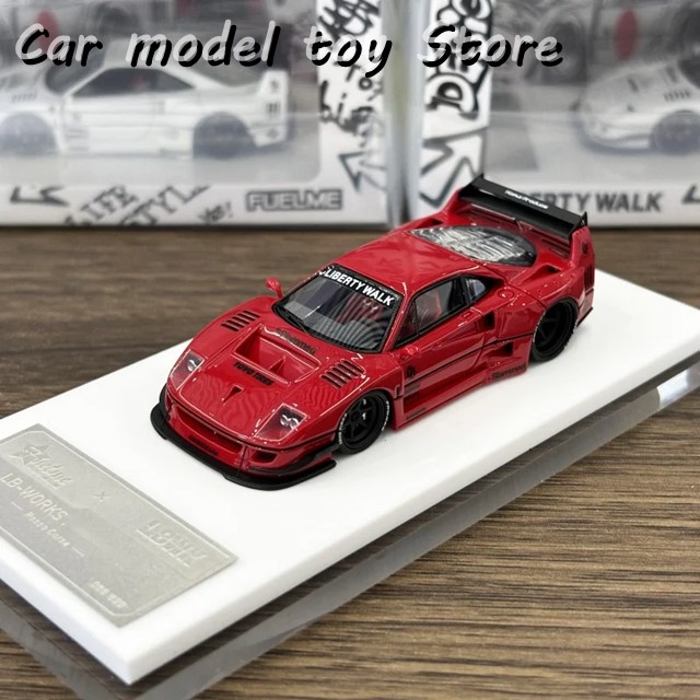 ミニカー！TPC1/64フェラーリF40リバティウォーク！赤、白2台