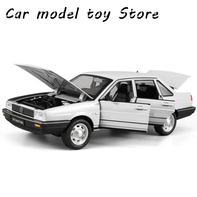 レトロ1:24フォルクスワーゲンサンタナ合金ダイキャストモデル