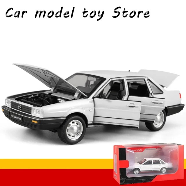 レトロ1:24フォルクスワーゲンサンタナ合金ダイキャストモデル
