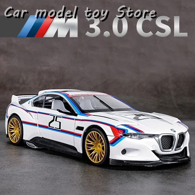 1:24 BMW M4 DTM M6 CSLレーシングカーフリーホイーリングハイ 1:24 BMW M4 DTM M6 CSLレーシングカーフリーホイーリングハイ