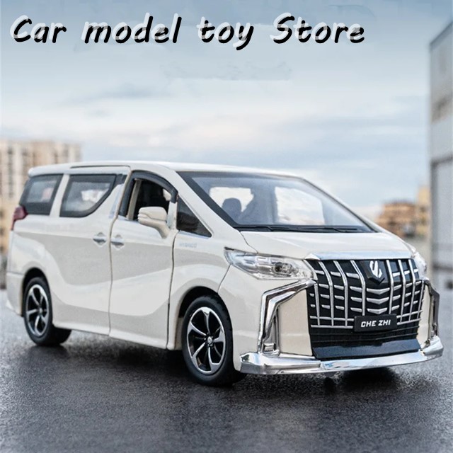 トヨタ アルファード MPV ダイキャストモデルカー – 開閉式ドア＆フード、 並行輸入品】 1/18トヨタアルファードMPV合金カーモデルダイ