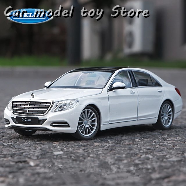 並行輸入品】 ウェリー1:24メルセデスベンツSクラスS500合金カー