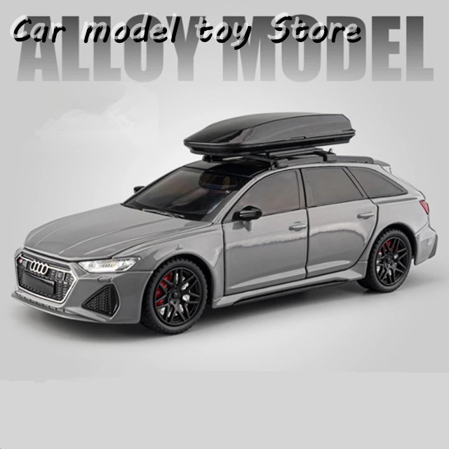 1/24アウディRS6アバントステーションワゴン合金カーモデルダイ