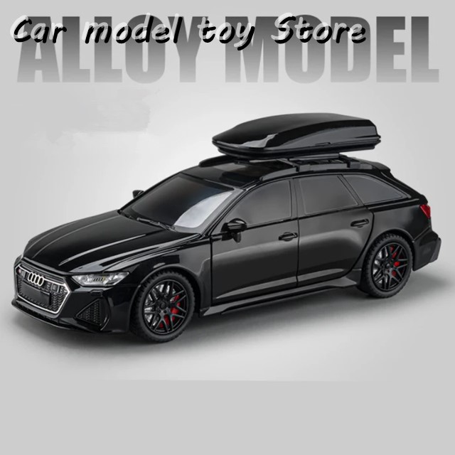 1/24アウディRS6アバントステーションワゴン合金カーモデルダイ