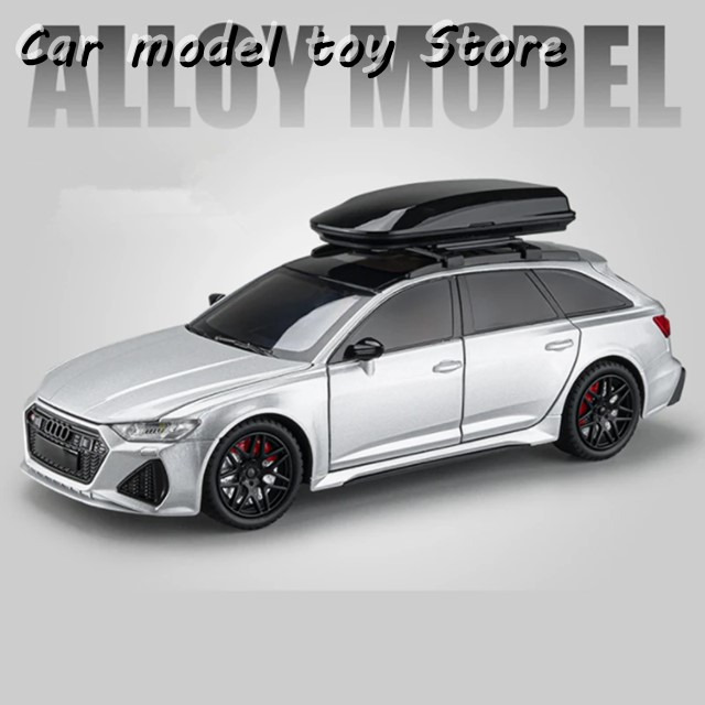 1/24アウディRS6アバントステーションワゴン合金カーモデルダイ