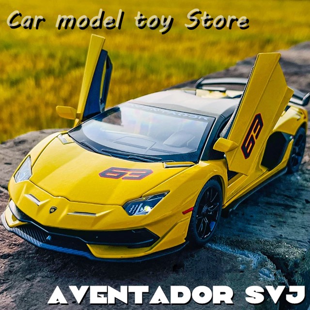 1/24 アヴェンタドール SVJ 63 合金スポーツカー模型ダイ