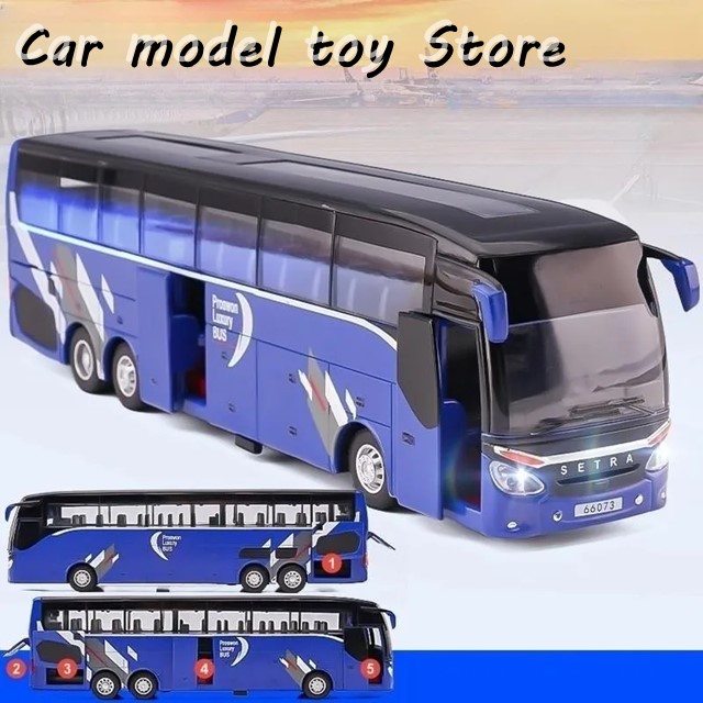 1:50 セトラ バス ミニカー ダイキャスト 金属 モデル