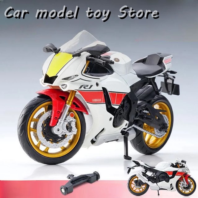 RMZ City 2023 Yamaha YZF-R1 1:12スケール RMZ 1/12 2022 ヤマハ YZF-R1 ホワイト
