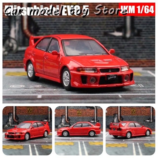 1:64三菱ランサーエボリューションV EVO 5車 1/64 JKMダイ 1:64三菱ランサーエボリューションV EVO 5車 1/64 JKMダイ