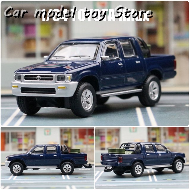 数量は多い  ハイラックス トヨタ 1:64 ピックアップトラック JKM ミニチュア ミニカー