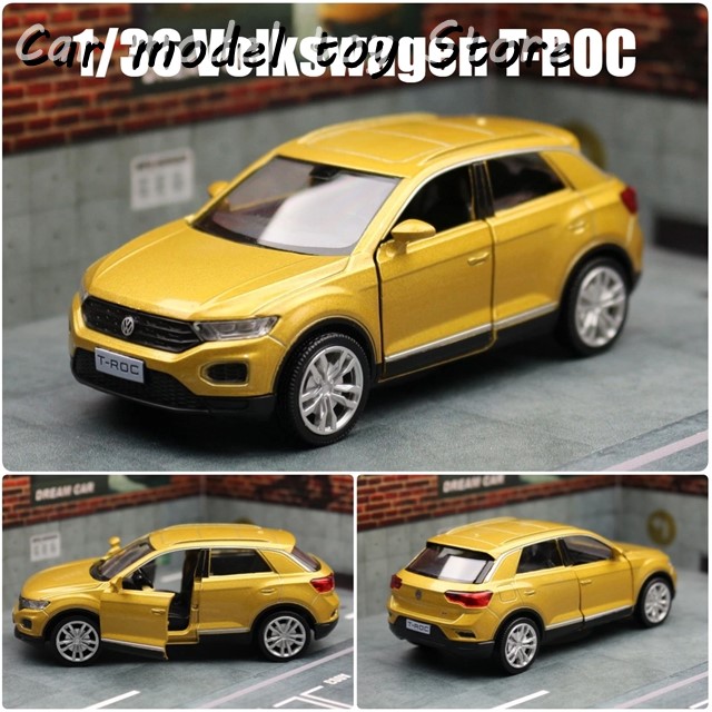 T-CROSS T-ROC ミニカーセット 並行輸入品】 1/36 フォルクスワーゲン T-ROC車モデル 5インチ