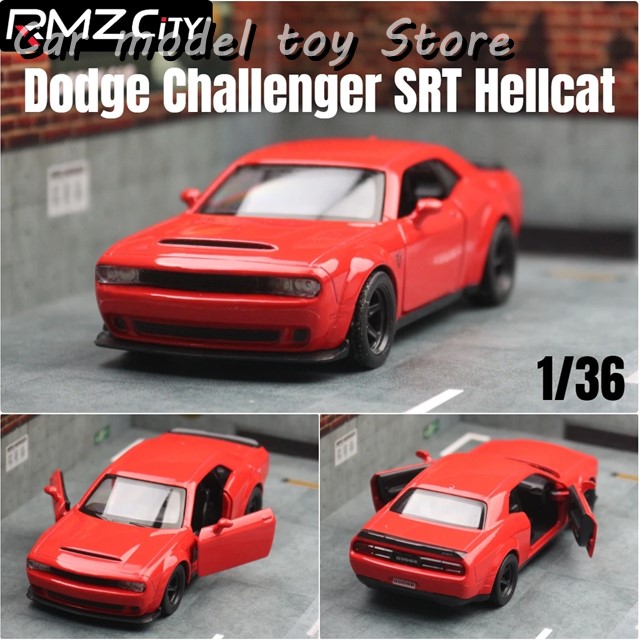 ダッジチャレンジャー ミニカー Amazon | AUTO WORLD 1/64スケール 2019 ダッジ チャレンジャー